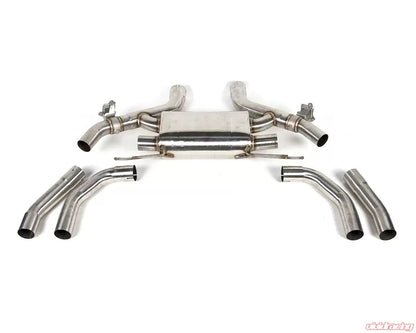 BMW X3M X4M Stainless Valvetronic Exhaust System with Carbon Tips