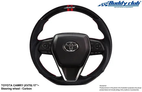 Buddy Club Carbon Sport Steering Wheel for 2017+ Toyota Camry