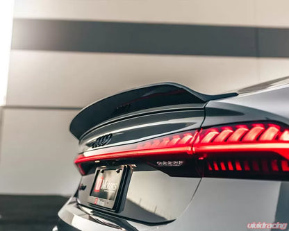 Carbon Fiber Rear Trunk Spoiler Audi RS7 C8