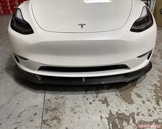 Carbon Fiber Front Lip Tesla Model Y