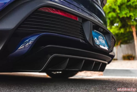 Carbon Fiber Rear Diffuser Porsche Taycan Turbo | Turbo S