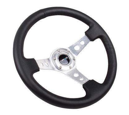 350MM 3' Deep Dish Leather Wheel