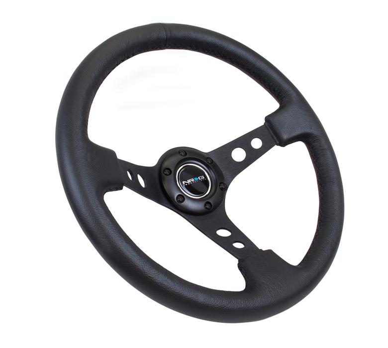 350MM 3' Deep Dish Leather Wheel