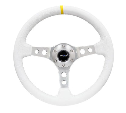 350MM 3' Deep Dish Leather Wheel