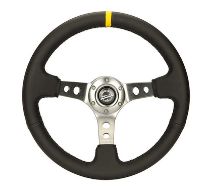 350MM 3' Deep Dish Leather Wheel