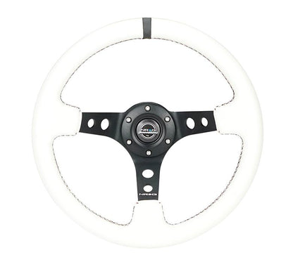 350MM 3' Deep Dish Leather Wheel