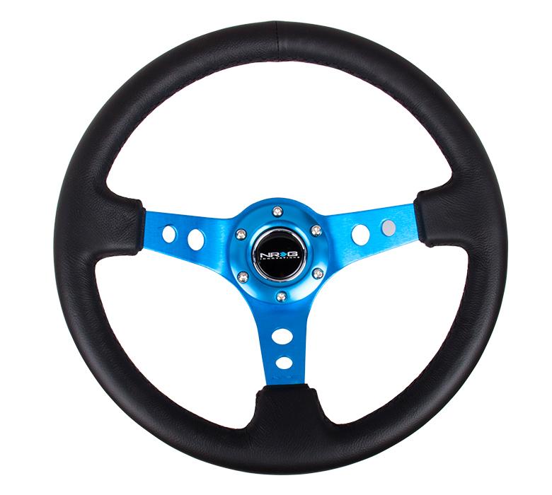 350MM 3' Deep Dish Leather Wheel