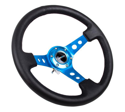 350MM 3' Deep Dish Leather Wheel