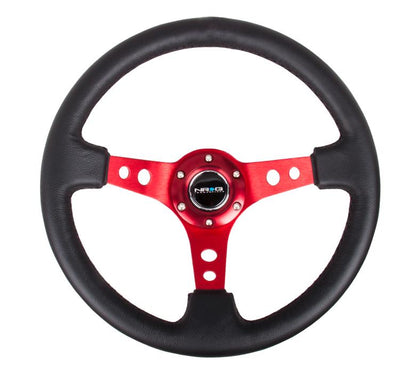 350MM 3' Deep Dish Leather Wheel