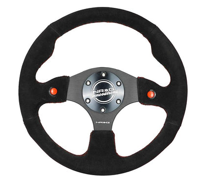 Dual Button Suede Wheel