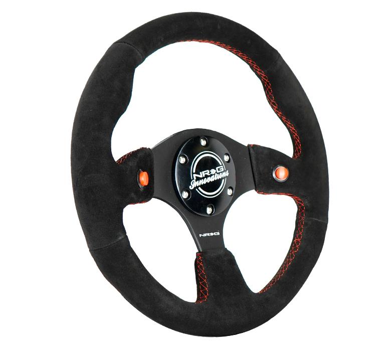 Dual Button Suede Wheel