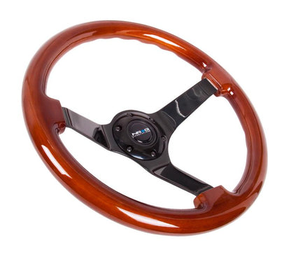 350MM 3" Deep Dish Woodgrain Wheel