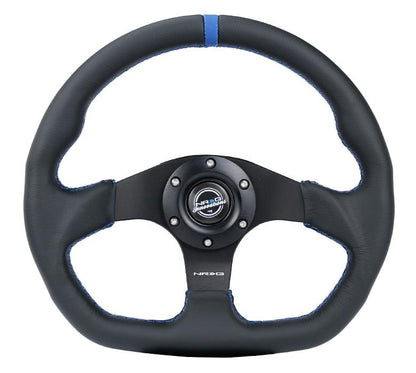 Flat Bottom Leather Wheel