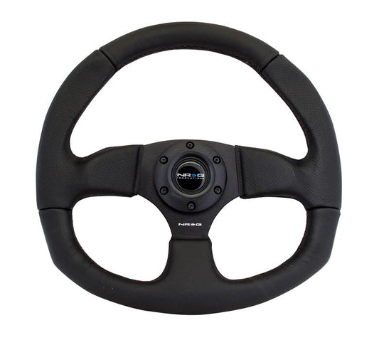 Flat Botton Leather Wheel