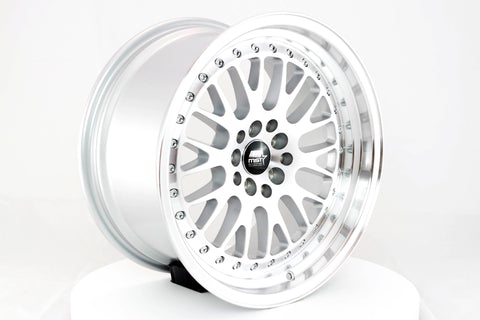 17" MT10 Silver W/Machined Face