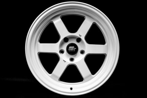 17" Time Attack Gloss White