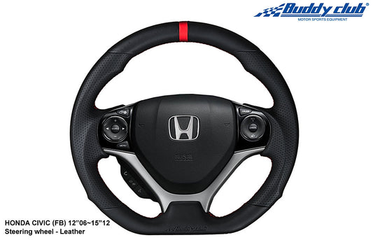 Buddy Club Wheel 9th Gen Civic - Full Leather