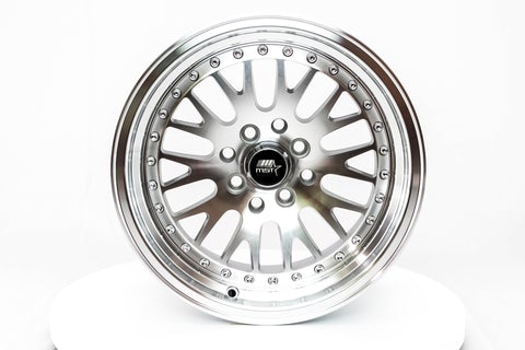 15" MT10 Silver W/Machined Face