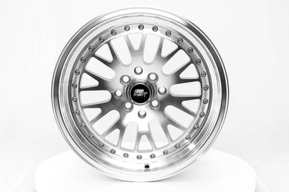 16" MT10 Silver W/Machined Face