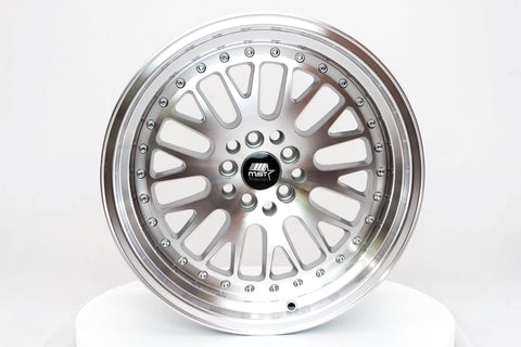 17" MT10 Silver W/Machined Face