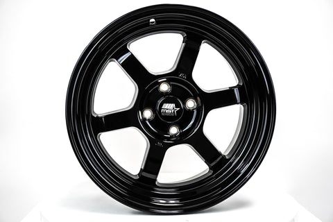 16" Time Attack Gloss Black