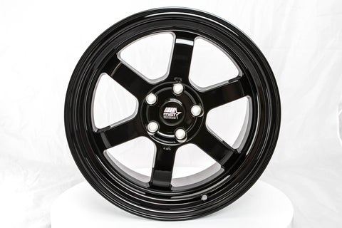 17" Time Attack Gloss Black