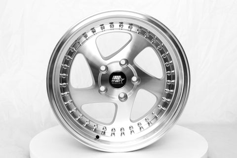 16" MT15 Silver W/Machined Face