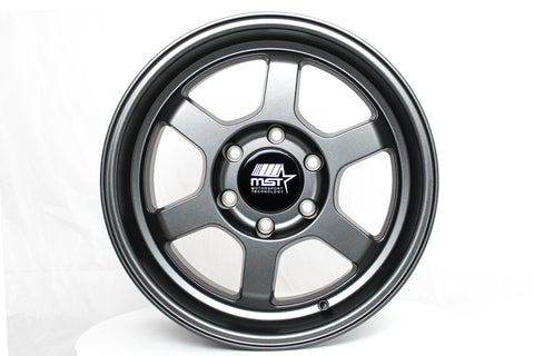 17" Time Attack Truck Matte Gunmetal