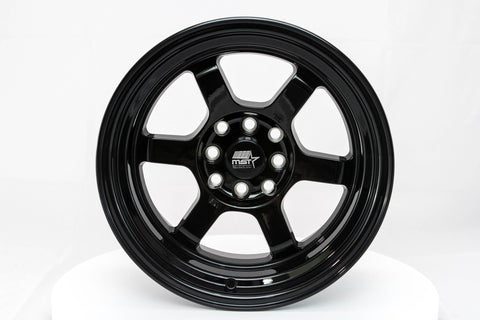 15" Time Attack Gloss Black