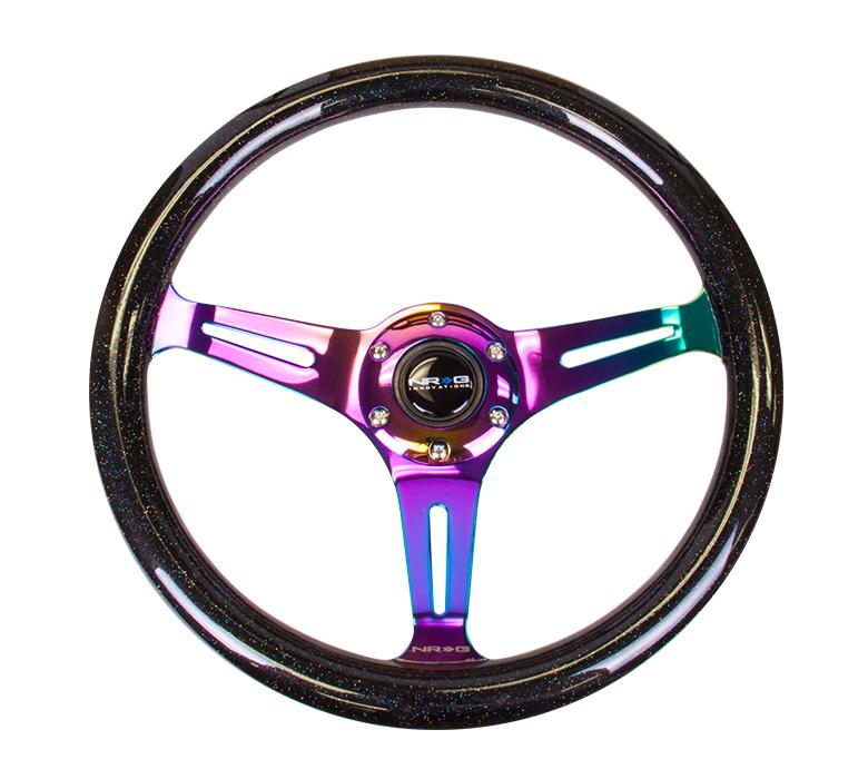 Woodgrain 350MM Wheel